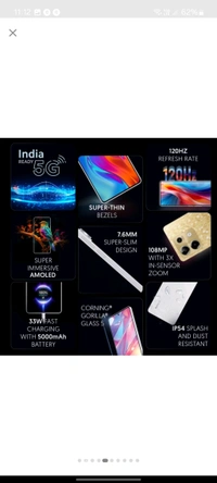 Redmi Note 13 5g 8gb Ram 256 GB Internal
