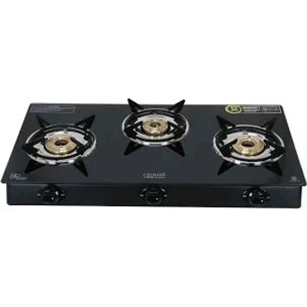 SINGER 3GL  GLASS GAS STOVE 3 BURLA  STOVE