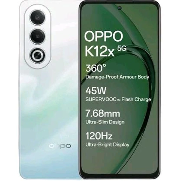 OPPO K12X 5G 256 GB ROM RAM: 8GB