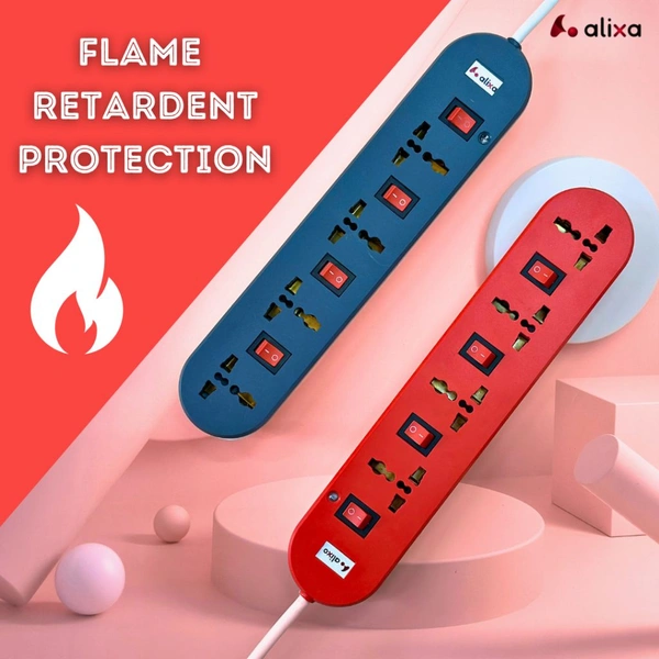 Alixa EXTENTION SOCKET 9 Feet Wire 6 Warrenty months 