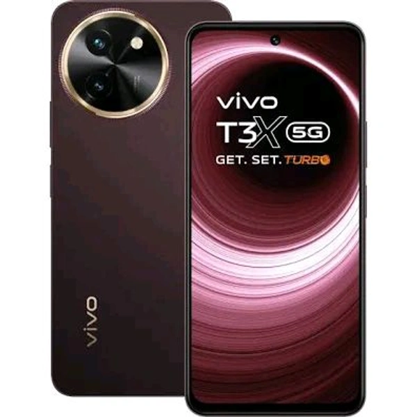 Vivo T3x  5GB, 6GB RAM,128GB ROM ,Crimson Bliss. Colour