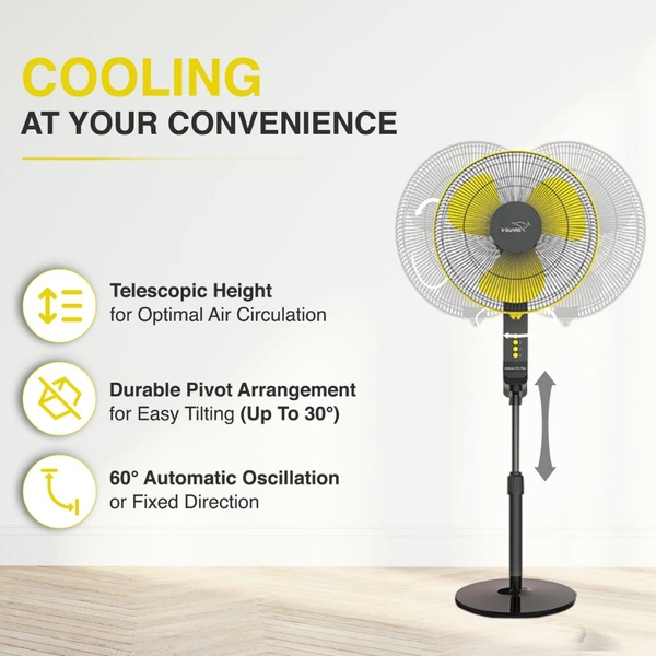 V Guard Pedestal Fan 2 In 1 2 years Warrenty 