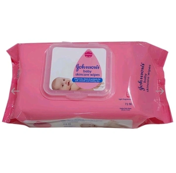 Jhonsons Baby Skincare Wipes 72N