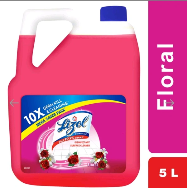 Lizol Disinfectant Surface Cleaner Floral (5L)