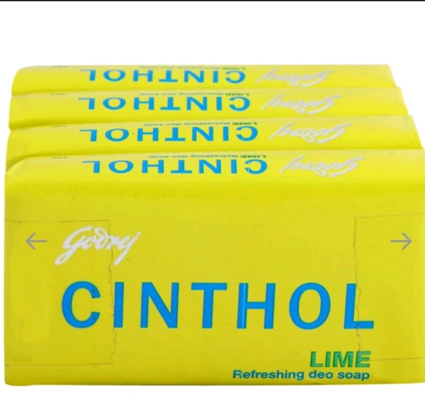 Cinthol Lime Refreshing Deo Soap 75 g (Pack of 4)