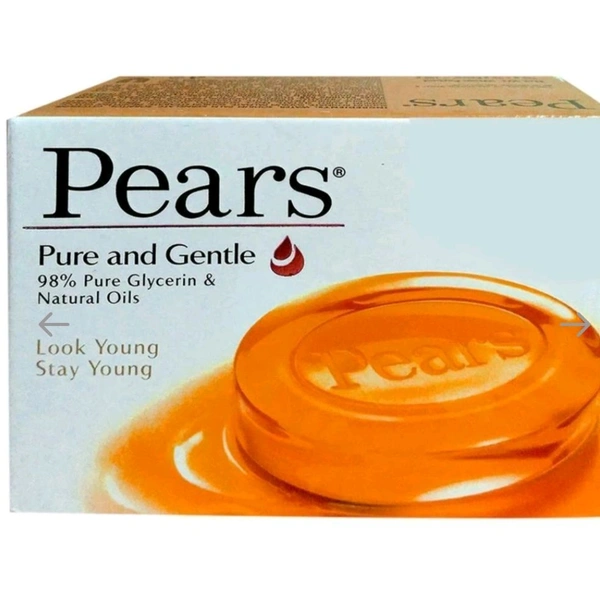 Pears Pure & Gentle Glycerin & Natural Oils Bathing Soap (125g)