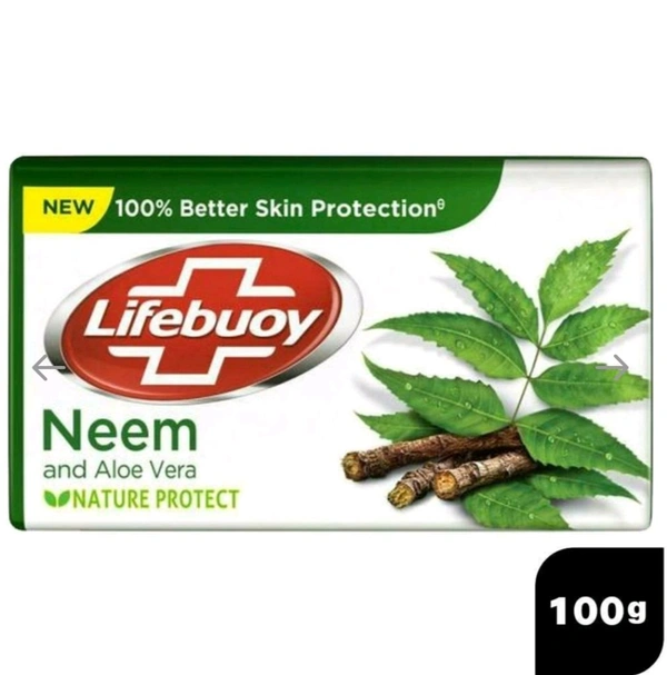 Lifebuoy Neem & Aloe Vera Bathing Soap (100g)