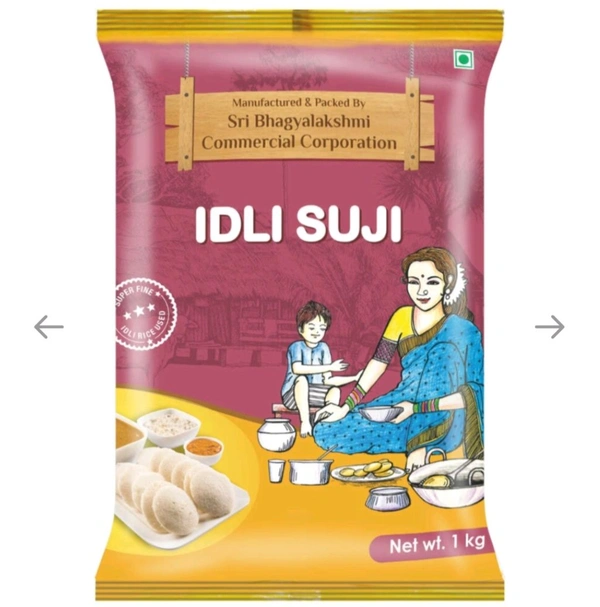 Sri Bhagyalakshmi Idli Sooji 1 kg