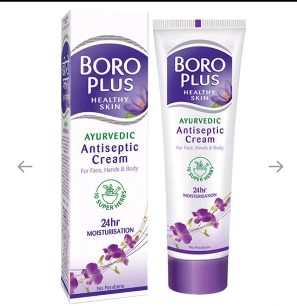 Boroplus Ayurvedic Antiseptic Cream 24 Hr Moisturisation (80 ml)