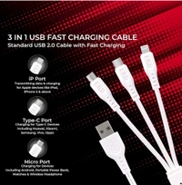 ERD 3 In 1USB Cable
