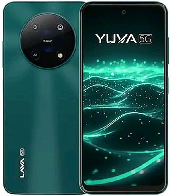LAVA YUVA 5G 4gb /128ROM ,MYSTIC BLUE