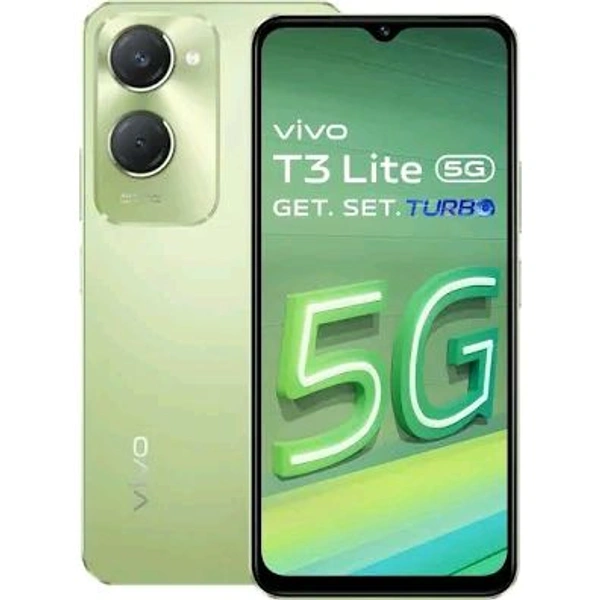 Vivo T 3 LiteVivo T3 Lite 5G 128 GB, 6 GB RAM, Green, Mobile Phone
4.9
(8 Ratings & 2 Reviews)
MRP
₹11,499.00
MRP(Inclusive of all taxes)