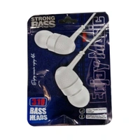 Strong Bass Earphone  - White