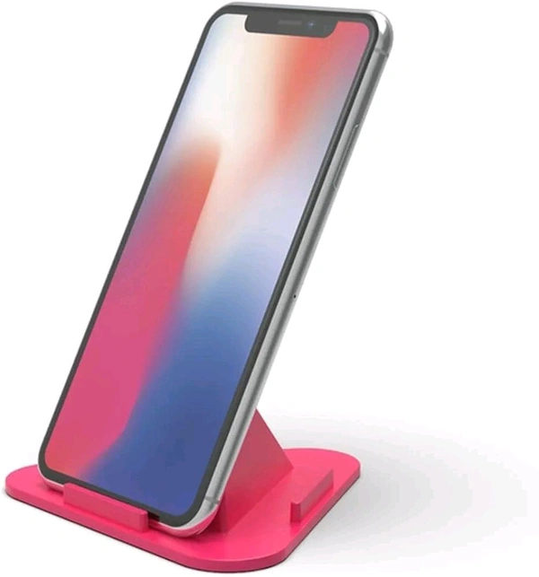 Three-Sided Triangle Desktop Stand Mobile Paradise Universal Phone Pyramid Shape Holder Desktop Stand (Multi Color) Mobile Holder