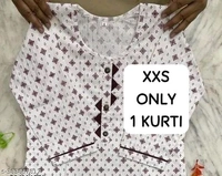 Trendy Women Fashion Kurti Trouser With Dupatta - XXS