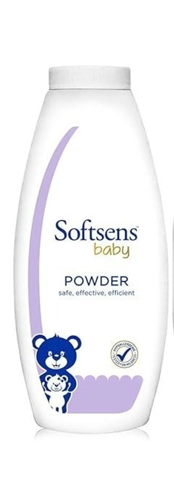 Softsens Baby Powder |Enriched with Patchouli, Clove leaf & Olive|Paraben free (200g - 200g, White