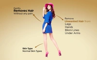 Cipla Health Ikin Gold Hair Remover Cream For Normal Skin - Bikini Hair Removal Cream For Women & Girls - 60g, Gold