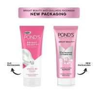 POND'S POND's Bright Beauty Anti-Dullness & Brightening Facewash With Niacinamide | For Glass-Skin Like Shine And With 4X Visibly Brighter Skin, 200Gm - 200 g, white