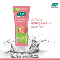 Joy Face wash Joy Skin Fruits Oil Removal Fruit Infused Face Wash, 150ml, Cleans Pores, Removes Excess Oil - 150 g, Red