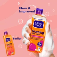 Clean & Clear Foaming Facewash for Oily Skin, Brown, 240ml - 240Ml
