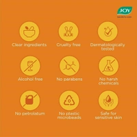 Joy Face wash Joy Vitamin C Face Wash For Glowing Skin (150ml) | Brightening Face Wash Enriched with Vitamin B5 & E For Sun Protection & Dead Skin Removal | Face Wash for Women & Men - 150 g, yellow