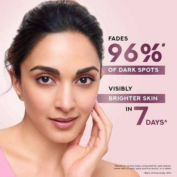 POND'S Pond's Bright Beauty Anti-Spot Serum Cream with Niacinamide and SPF 15 PA++, Fades Dark Spots and Reveals Bright Skin, 50g - 50g, Pink