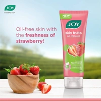 Joy Face wash Joy Skin Fruits Oil Removal Fruit Infused Face Wash, 150ml, Cleans Pores, Removes Excess Oil - 150 g, Red