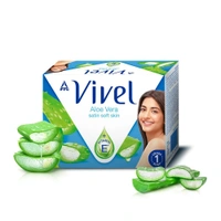Vivel Soap Vivel Aloe Vera Soap, 100g (Buy 4 Get 1 Free - Any Variant) - White