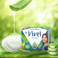 Vivel Soap Vivel Aloe Vera Soap, 100g (Buy 4 Get 1 Free - Any Variant) - White