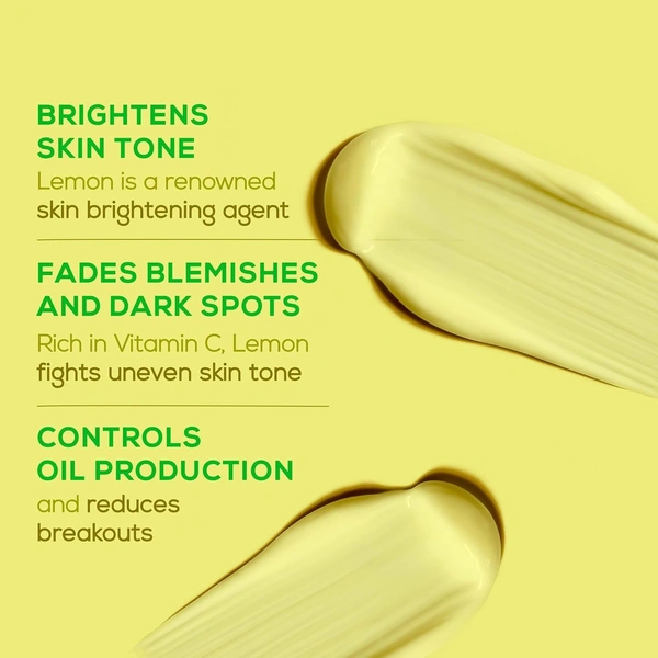 Joy Face wash Joy Skin Brightening Lemon Face Wash (150ml) With Vitamin C For Naturally Glowing Skin | Removes Excess Oil & Dirt | Suitable For All Skin Types - 150 g, yellow