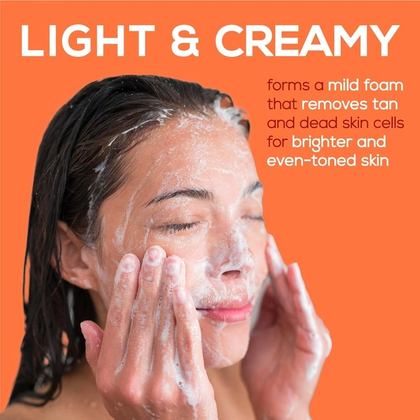 Joy Face wash Joy Skin Fruits Spots & Tan Clear Papaya Face Wash - 150 g, yellow