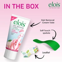 Elois Hair Removal Cream for Women With Rose Extract, Normal Skin(100g) Suitable for Legs, Underarms, Bikini Line 2x Longer Lasting Smoothness than Razors - 100g, pink