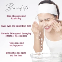 Cipla Health Astaberry De-tan Skin Whitening Face Wash for skin Brightening & tone - It deep cleanses the skin | removes dead cells | Helps Reduce Tanning-  - 60, RED