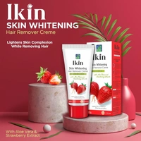 Cipla Health Ikin Skin Brightening Hair Remover Cream For All Skin - Bikini Hair Removal Cream For Women & Girls - 60g, Strawberry