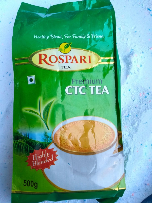 CTC Organic 500 g Rospari Premium CTC Tea, Powder - 500 g, Forest Green