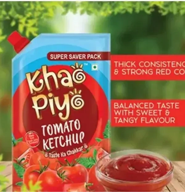 9' Am Khao Piyo Tomato Ketchup -850 Gm - 850g, Red