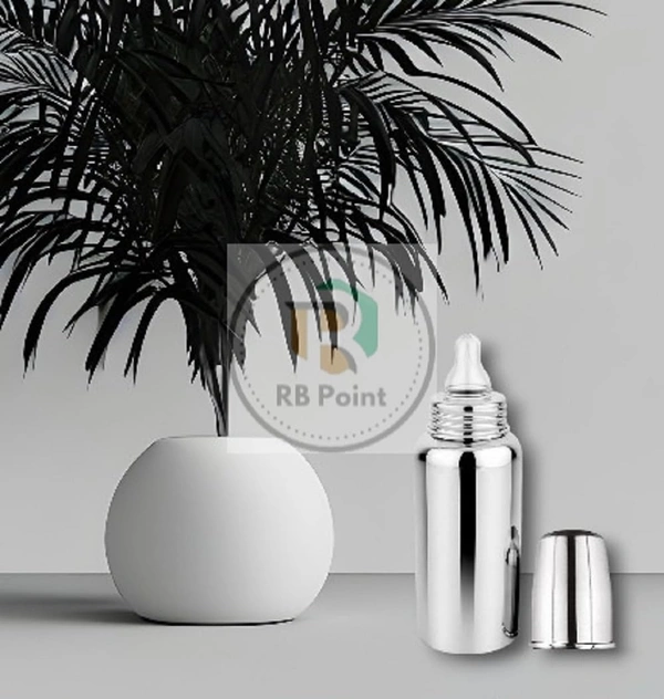 BONNE Bonne Stainless Steel Baby Feeding Milk Bottle, Milk Feeding, Water Feeding (Pack of 1, 240 ml.) - 300 ml, White