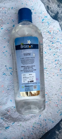 Braxxon Coconut Jasmine Hair Oil with Vitamin E 200ml For Super Shiny & Longer Hair, Non-Sticky Formula, Infused with Jasmine & Coconut | Nourishes & Softens Hair | Dermatologically Tested - 200 ml, White
