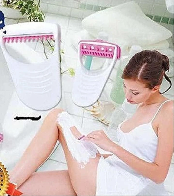 Aroma Disposable Blades Body and Private Parts hair Shaving Razor for Women | Hair Removal Disposable blades (6 Blades) Stainless Steel Blade, Platinum Coated, Single Edged - 6 pc, Crimson