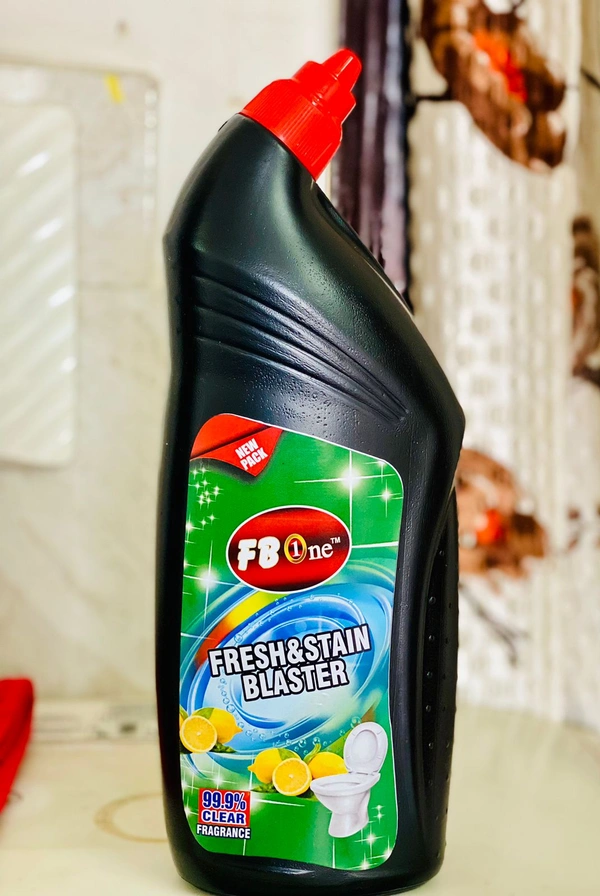 Fb One FbOne Balck Toilet Cleaner || Clog Removal || Deodorizing || Septic System Safe || Super Clean 1 L - 900 ml, Black