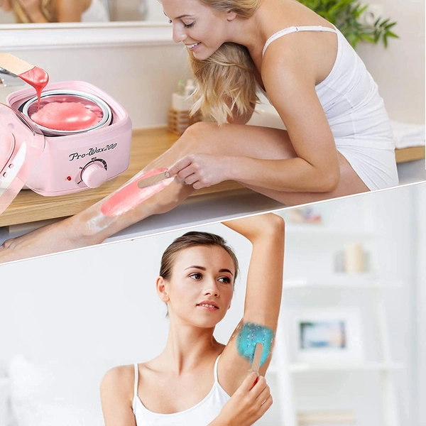 Aroma Hair Removal Hard Wax Beans Women Bikini Brazilian Wax Armpit Paperless Hair Remover Heat Wax, Facial Body Bag Wax For Men & Women - 100 G - 100 g, Multicolor