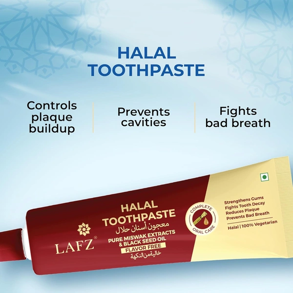 Colgate Halal Toothpest Pure Miswak Extracts % Kalonji Oil 100g - 100 g, White