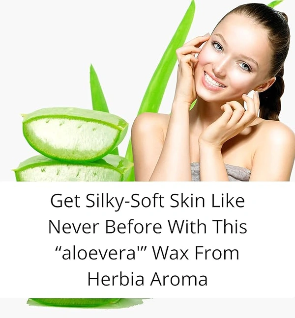 Aroma Herbia Aroma Aloe Vera Wax - 600 ml - 600 ml, ALovera