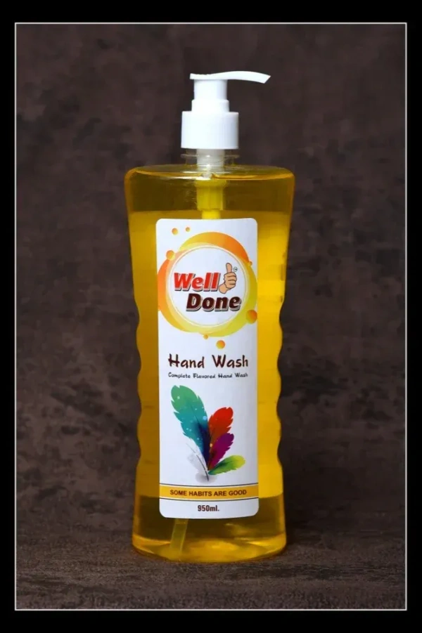 Tejasvi Neem Herbal Handwash / 500ml / Softfresh / Antibacterial / Removes 99.9% Germs - 500ml, Web Orange