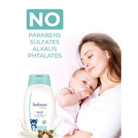 Softsens Baby TEAR FREE Baby Wash with natural milk cream & shea butter 200ml - 200 ml, White