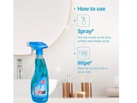 FB One Super Cleaner (Colin) for Mirror LED TV Cars Etc, - 500 ml, Blue