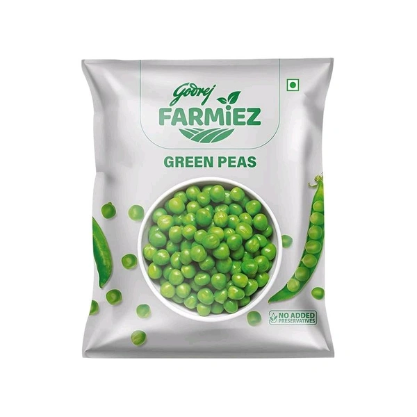 Godrej Farmiez Frozen Green Peas 1kg  - 1kg