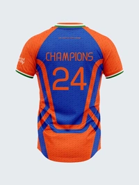 Bharat Army 25th Anniversary Limited Edition Match Day Jersey 2024 - Red, Kids 5 Years Men-M Men-L Men-S