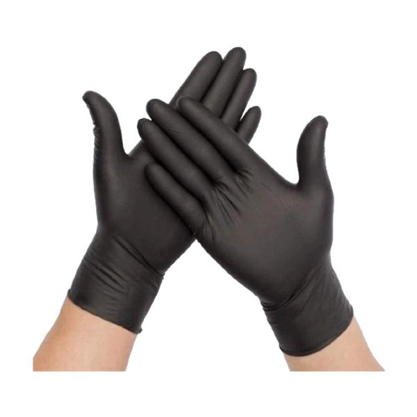 Nitrile Black Gloves Medium