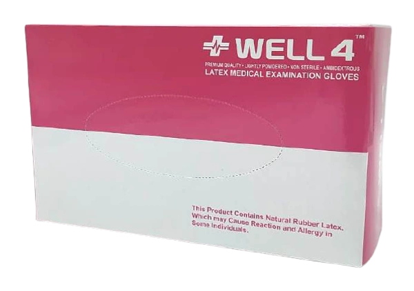 Latex Exam Gloves S / M / L